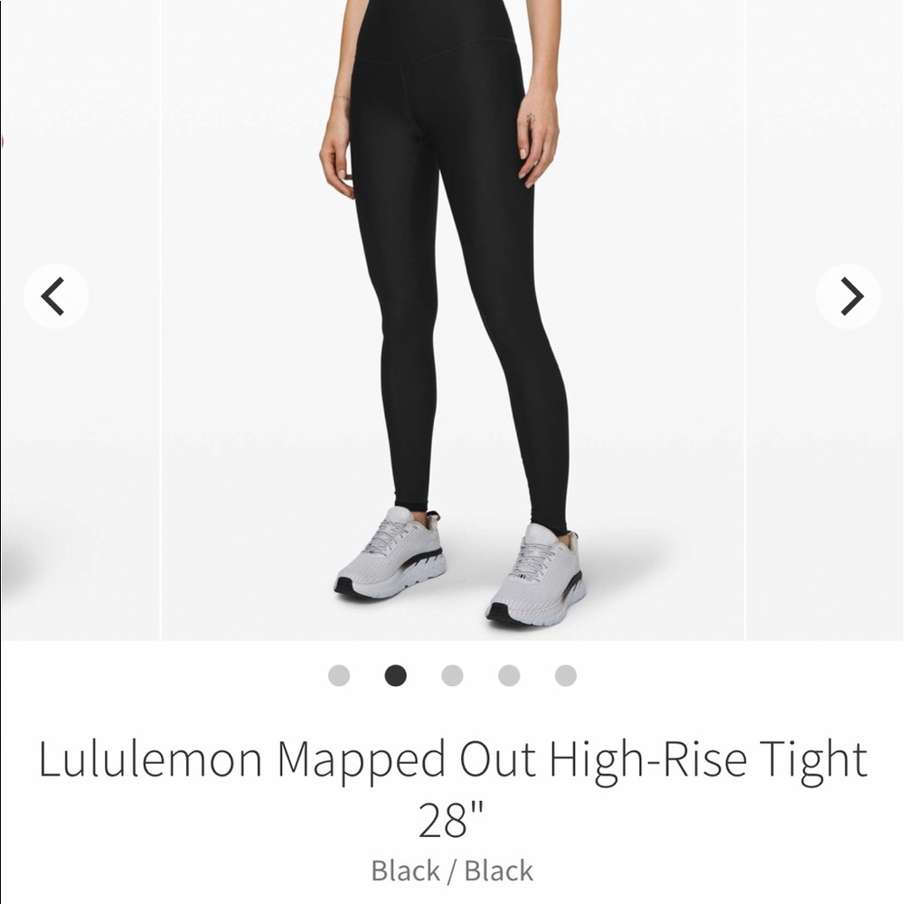 Lululemon Mapped Out High-Rise Tight